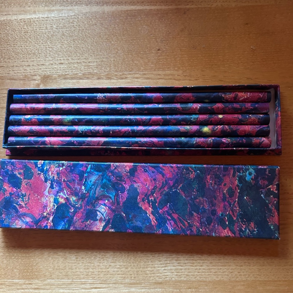 Colorful Abstract Pencil Set